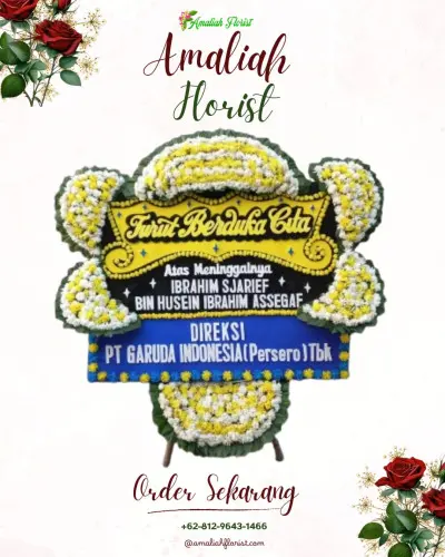 Papan Bunga Duka di Sunggingsari