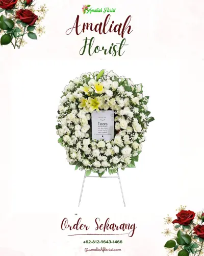 Krans Bunga Duka Cita di Sunggingsari